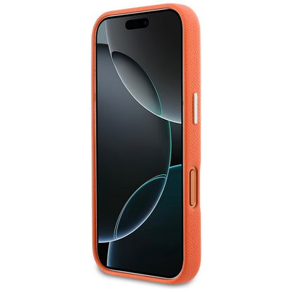 Case for Apple iPhone 17 Pro Max, GUESS, Resin Logo, Orange
