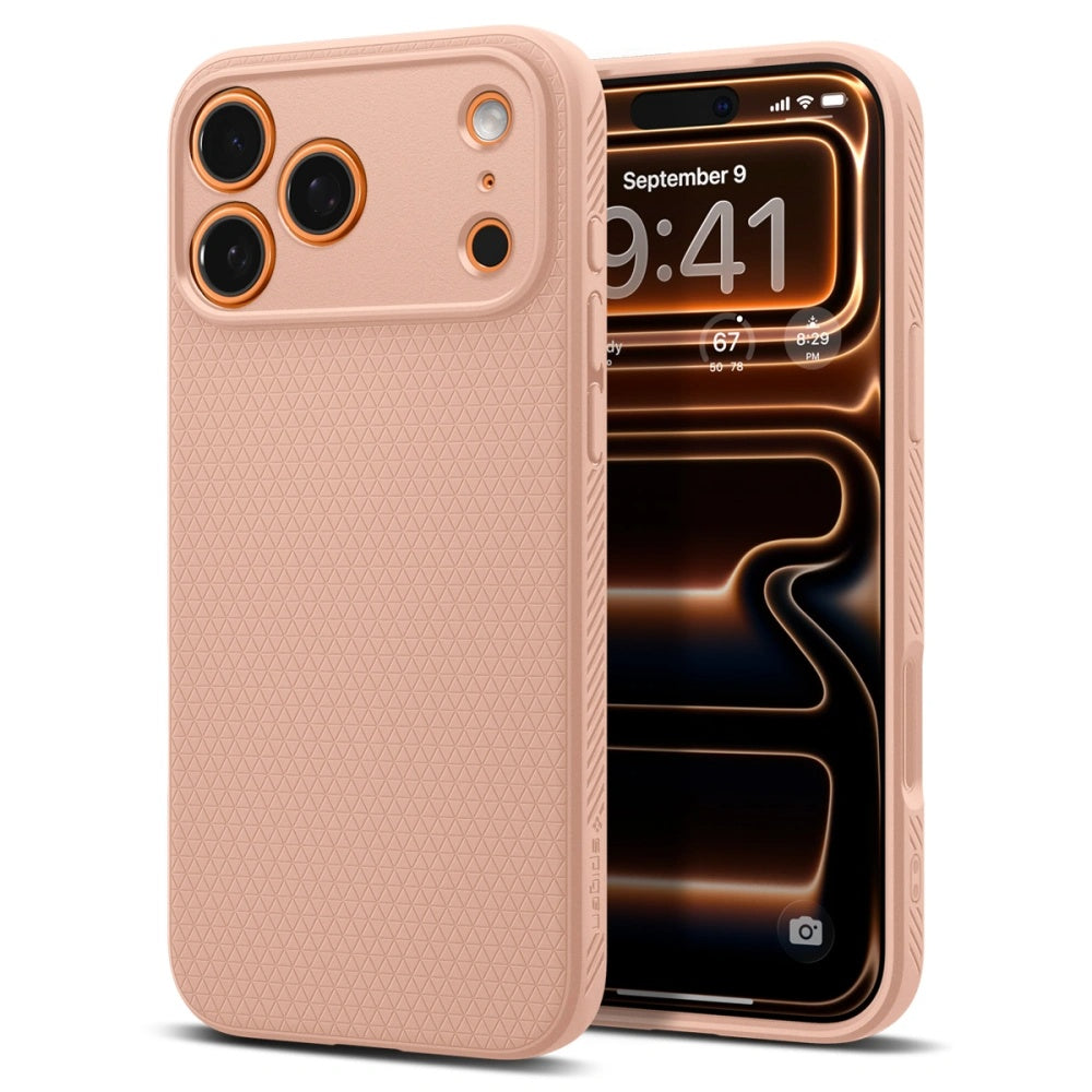 Case for Apple iPhone 17 Pro Max, Spigen, Liquid Air, Pink