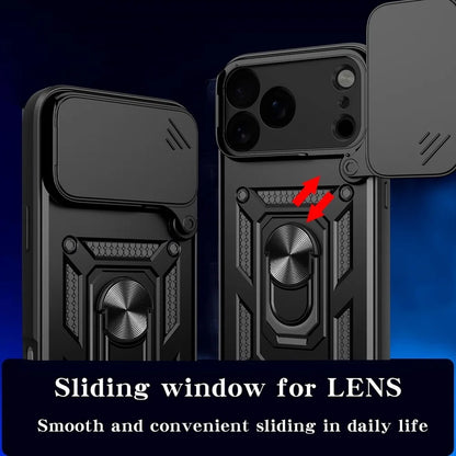 Case for Apple iPhone 18 Pro / 17 Pro, Techsuit, CamShield, Black