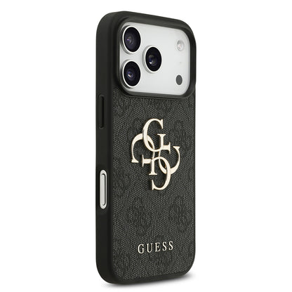 Case for Apple iPhone 18 Pro Max / 17 Pro Max, Guess, 4G Big Logo, Black