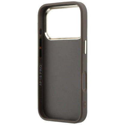 Case for Apple iPhone 18 Pro Max / 17 Pro Max, Guess, 4G Big Resin Logo, Brown