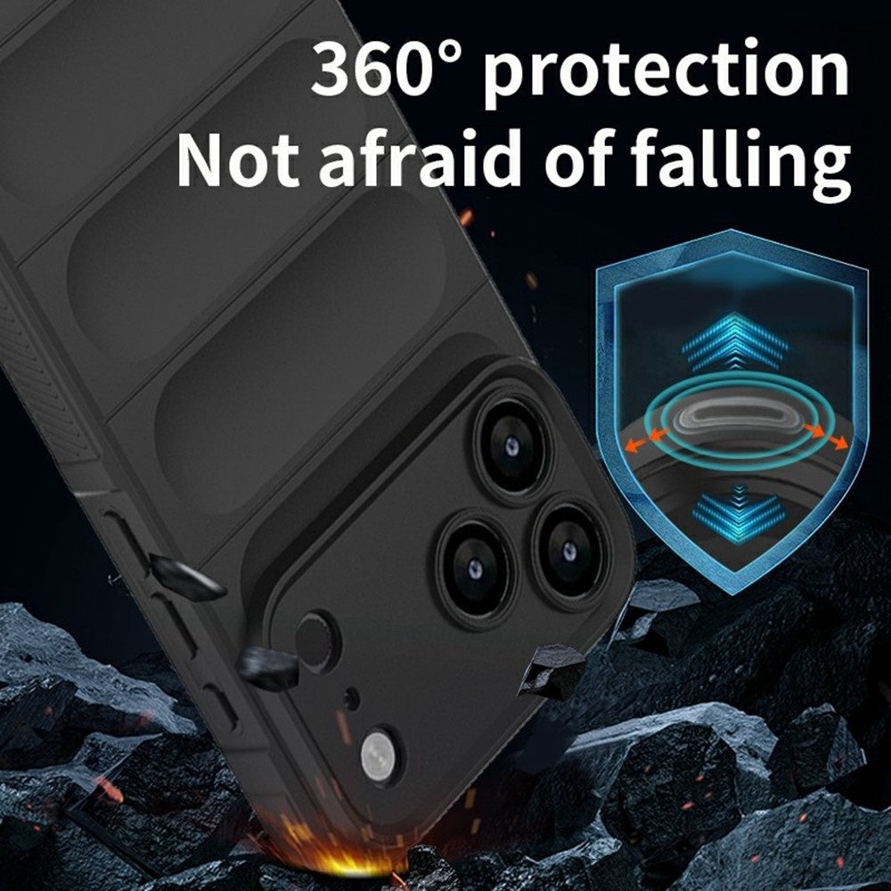 Case for Apple iPhone 18 Pro Max / 17 Pro Max, Techsuit, Magic Shield, Black