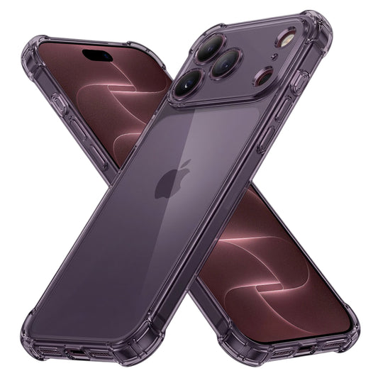 Case for Apple iPhone 18 Pro Max / 17 Pro Max, Techsuit, Shockproof Clear, Smoke