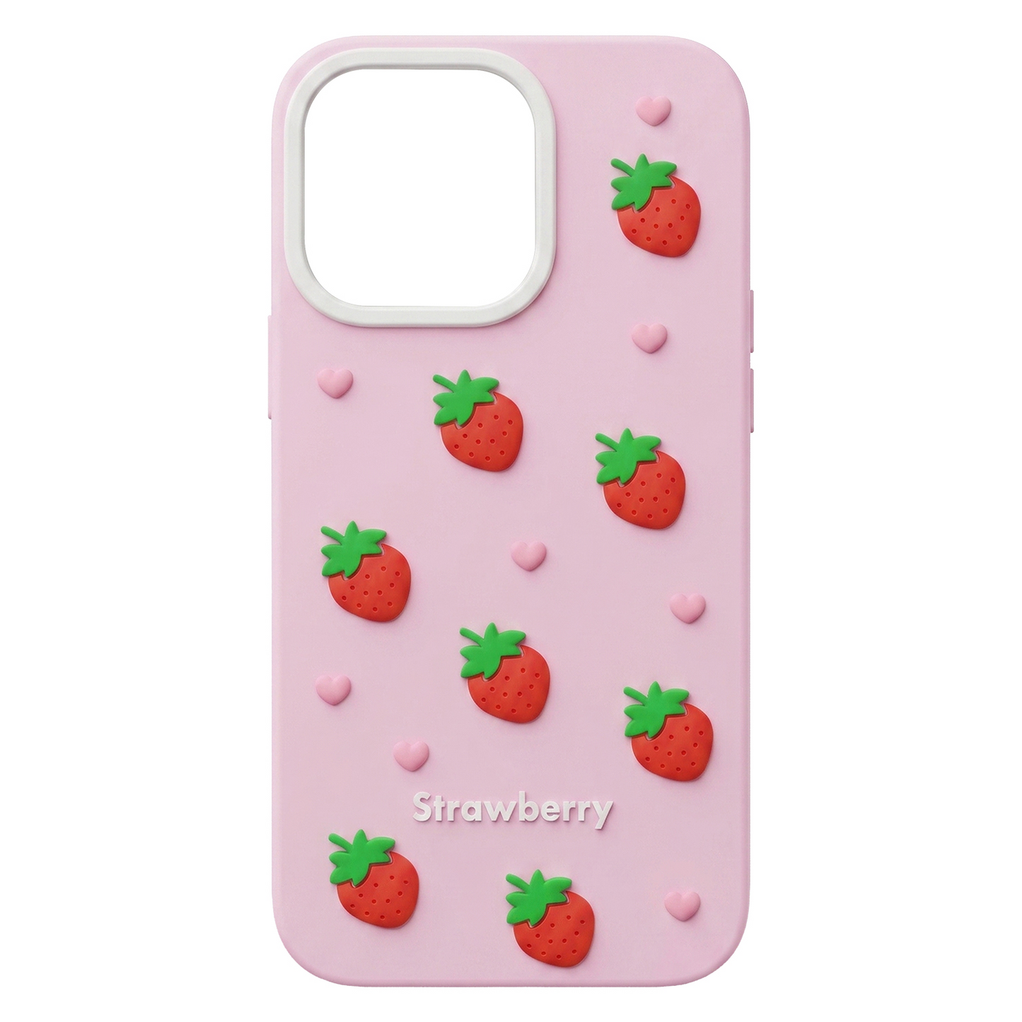 Case for Apple iPhone 16 Pro Max, OEM, Strawberry, Pink
