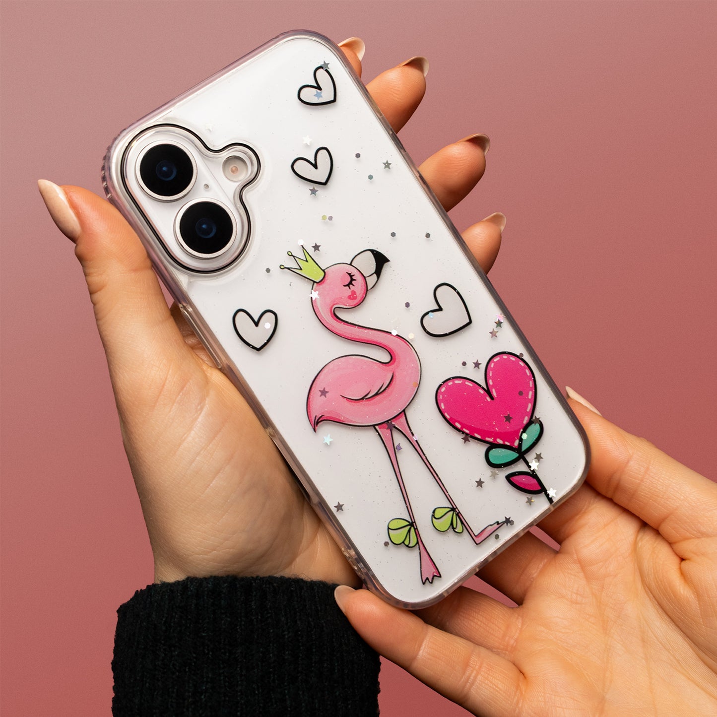 Case for Apple iPhone 17, OEM, Ultra Trendy Love 2, Multicolor
