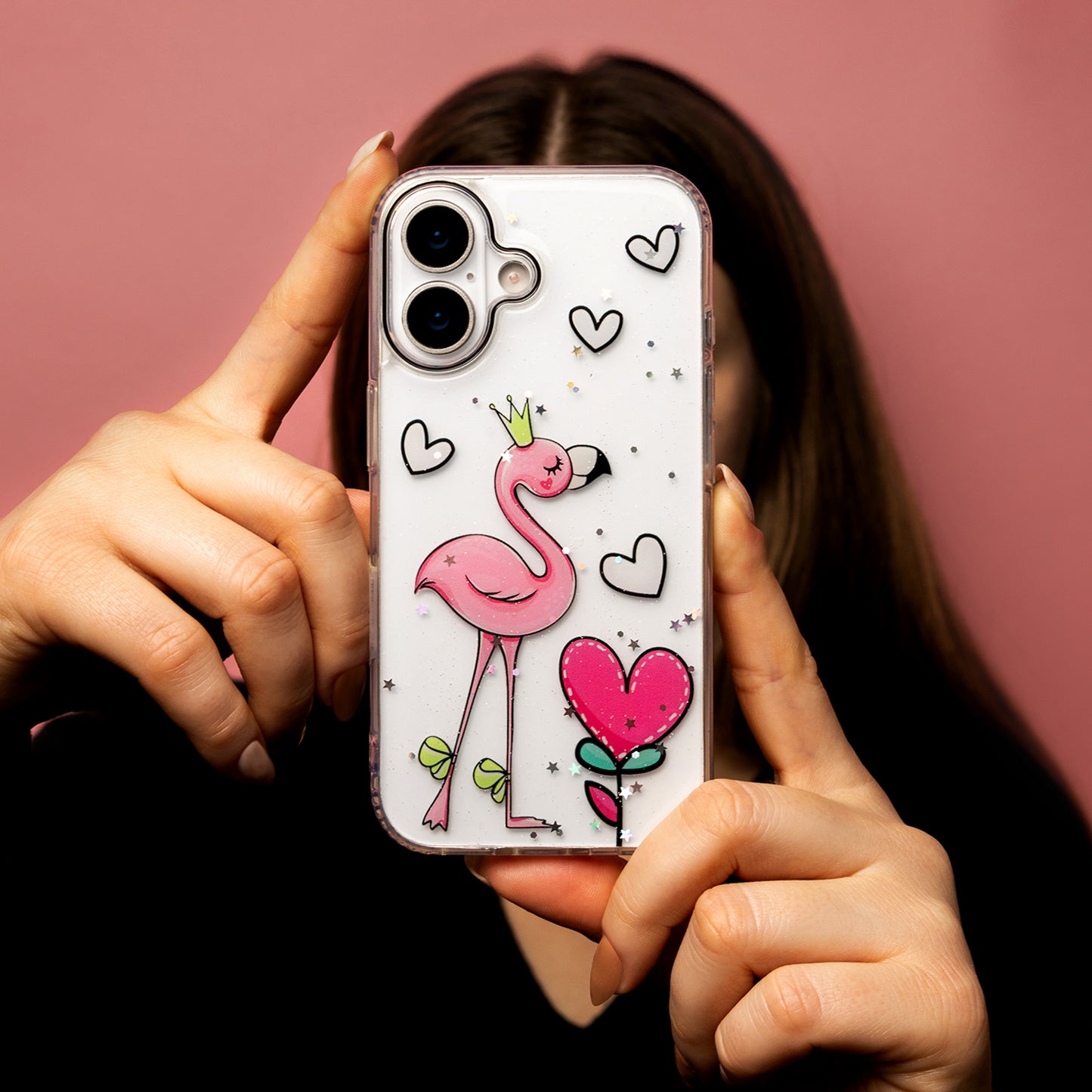 Case for Apple iPhone 17, OEM, Ultra Trendy Love 2, Multicolor