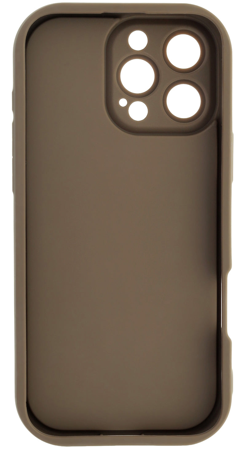Case for Apple iPhone 17 Pro, OEM, Ultra Trendy 3D Capybara, Brown