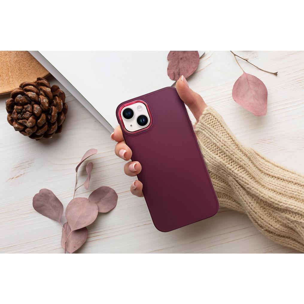 Case for Apple iPhone 18 Pro / iPhone 17 Pro, OEM, Frame, Burgundy