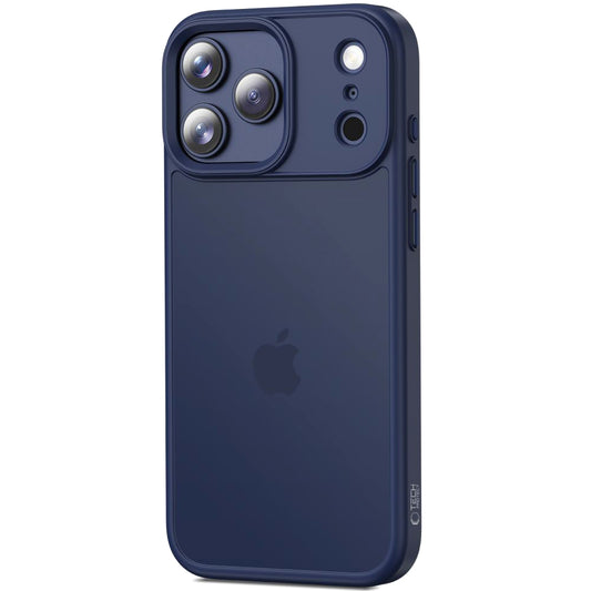 Case for Apple iPhone 17 Pro Max, Tech-Protect, Magmat, Matte Navy Blue