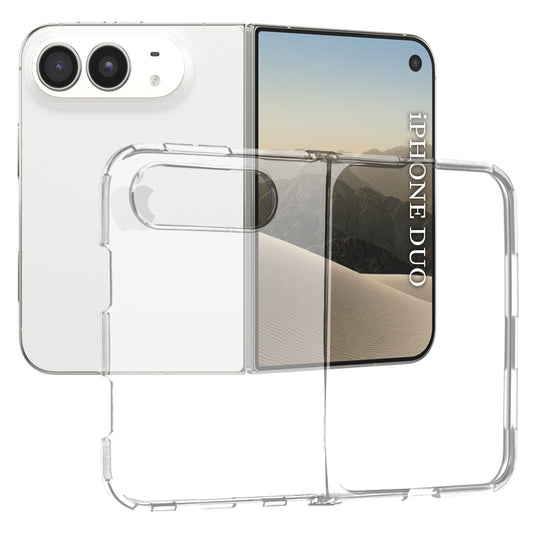 Case for Apple iPhone Duo, Techsuit, Clear, Transparent