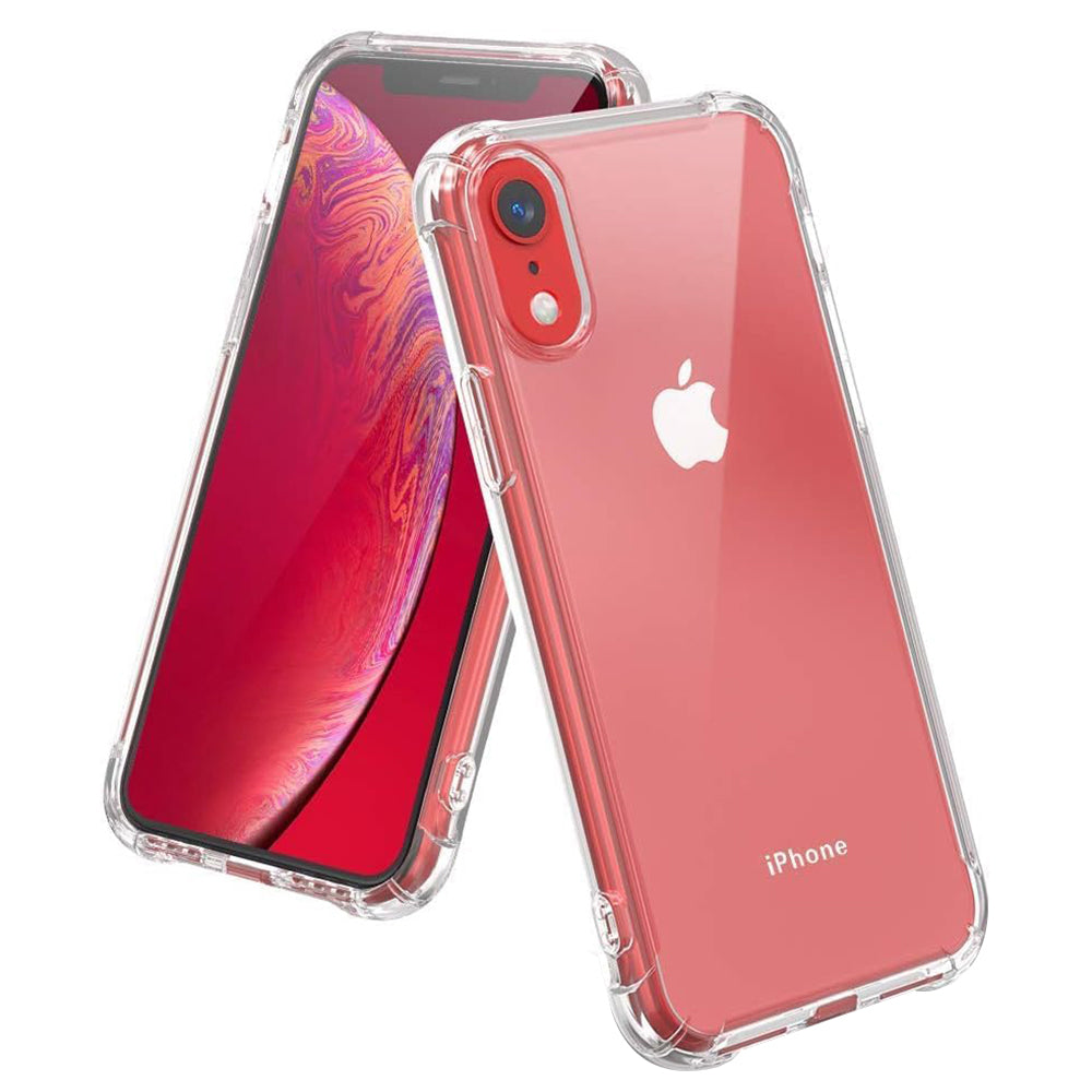 Case for Apple iPhone XR, Techsuit, Shockproof Clear, Transparent