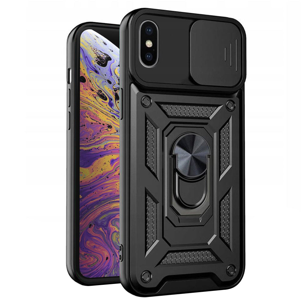 Case for Apple iPhone XS Max, Techsuit, CamShield, Black