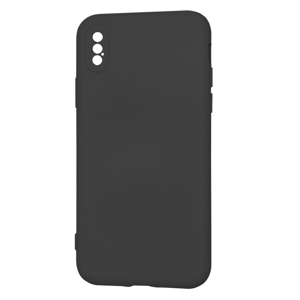 Case for Apple iPhone XS / X, Techsuit, SoftFlex, Black