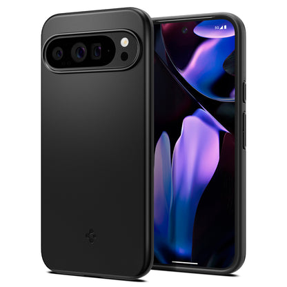 Case for Google Pixel 9 Pro XL, Spigen, Thin Fit, Black ACS07731