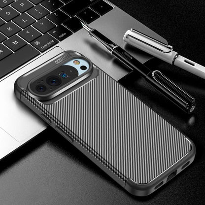 Case for Google Pixel 10 Pro / 10, Techsuit, CarbonFiber, Black