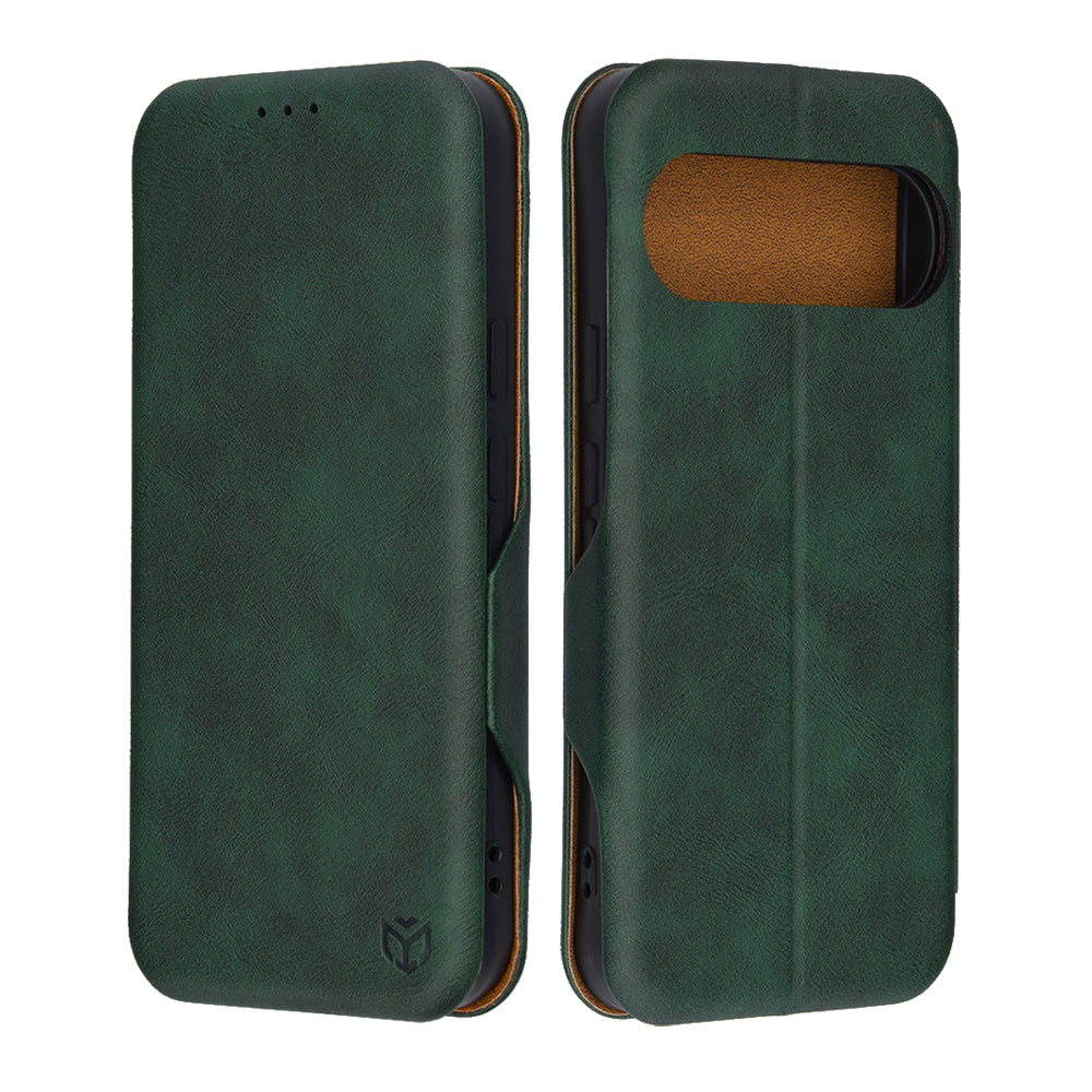 Case for Google Pixel 10 Pro / 10, Techsuit, Safe Wallet Plus, Green