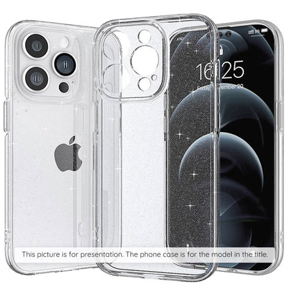 Case for Google Pixel 10 Pro / 10, Techsuit, SparkleSkin, Transparent