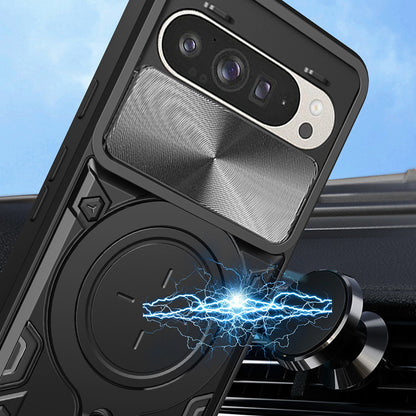 Case for Google Pixel 10 Pro XL, Techsuit, CamGuard Pro, Rose Gold