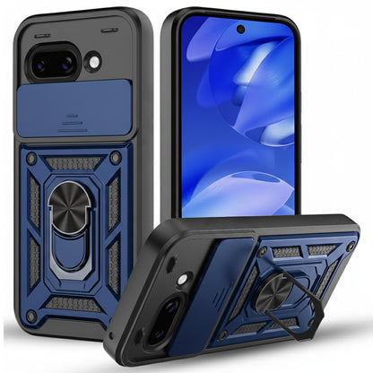Case for Google Pixel 10a, Techsuit, CamShield, Blue