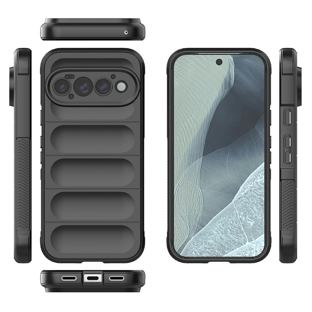 Case for Google Pixel 11 Pro, Techsuit, Magic Shield, Black