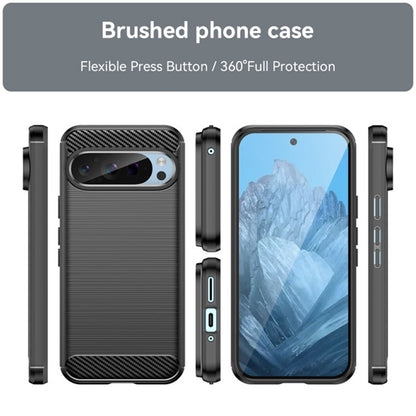 Case for Google Pixel 9 / 9 Pro, Techsuit, Carbon, Black