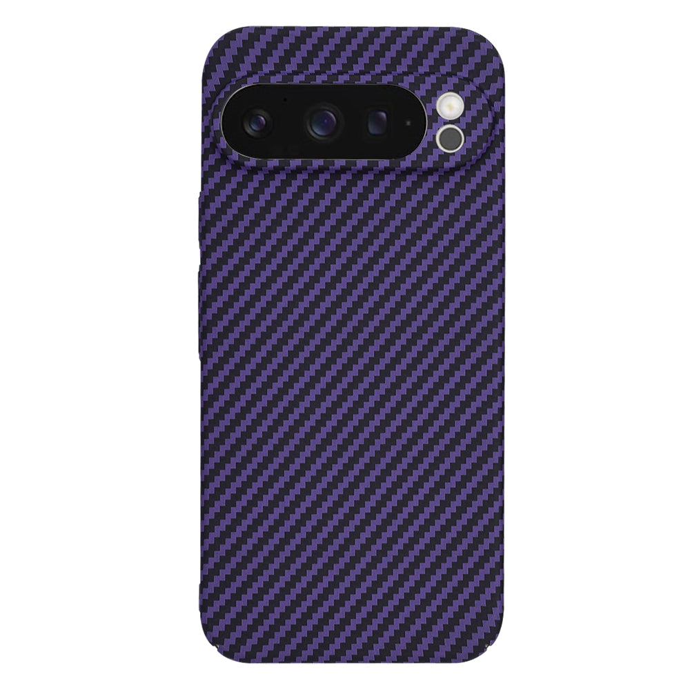 Case for Google Pixel 9 Pro, Techsuit, Carbonite FiberShell, Purple