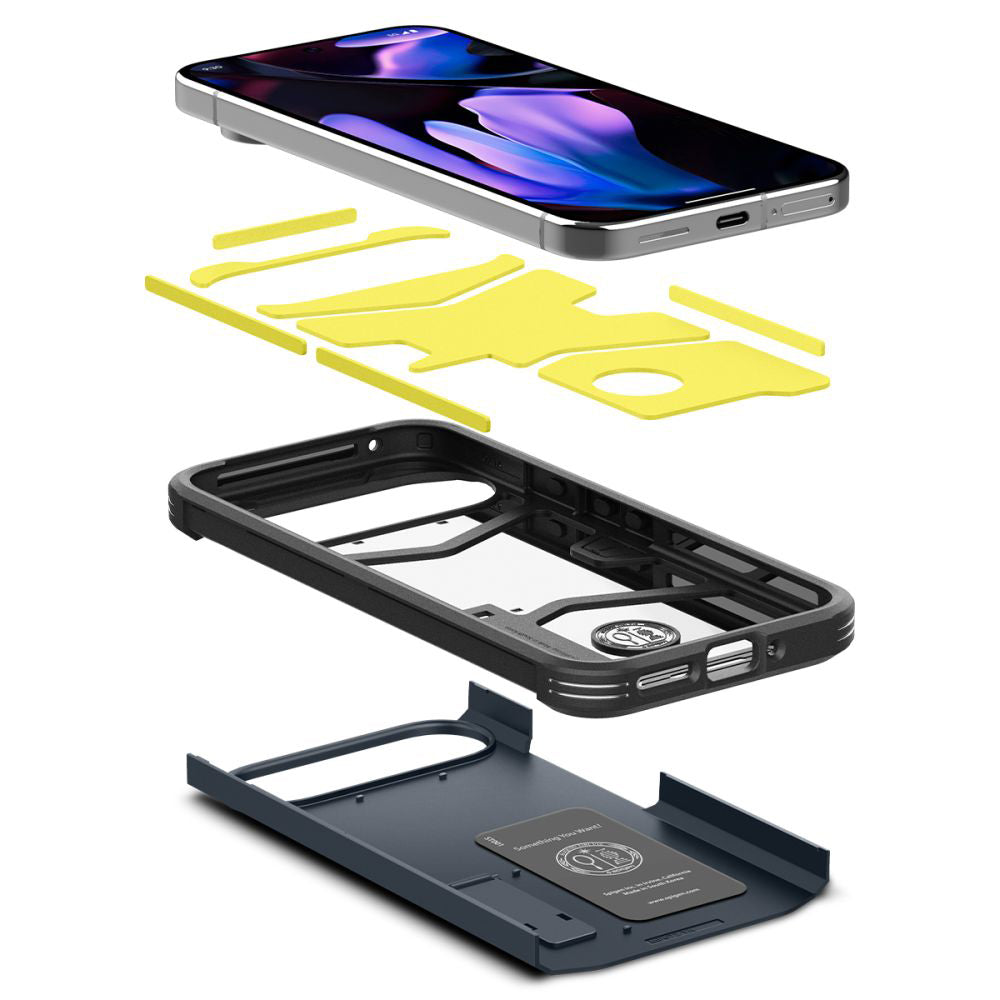 Case for Google Pixel 9 Pro XL, Spigen, Tough Armor, Blue
