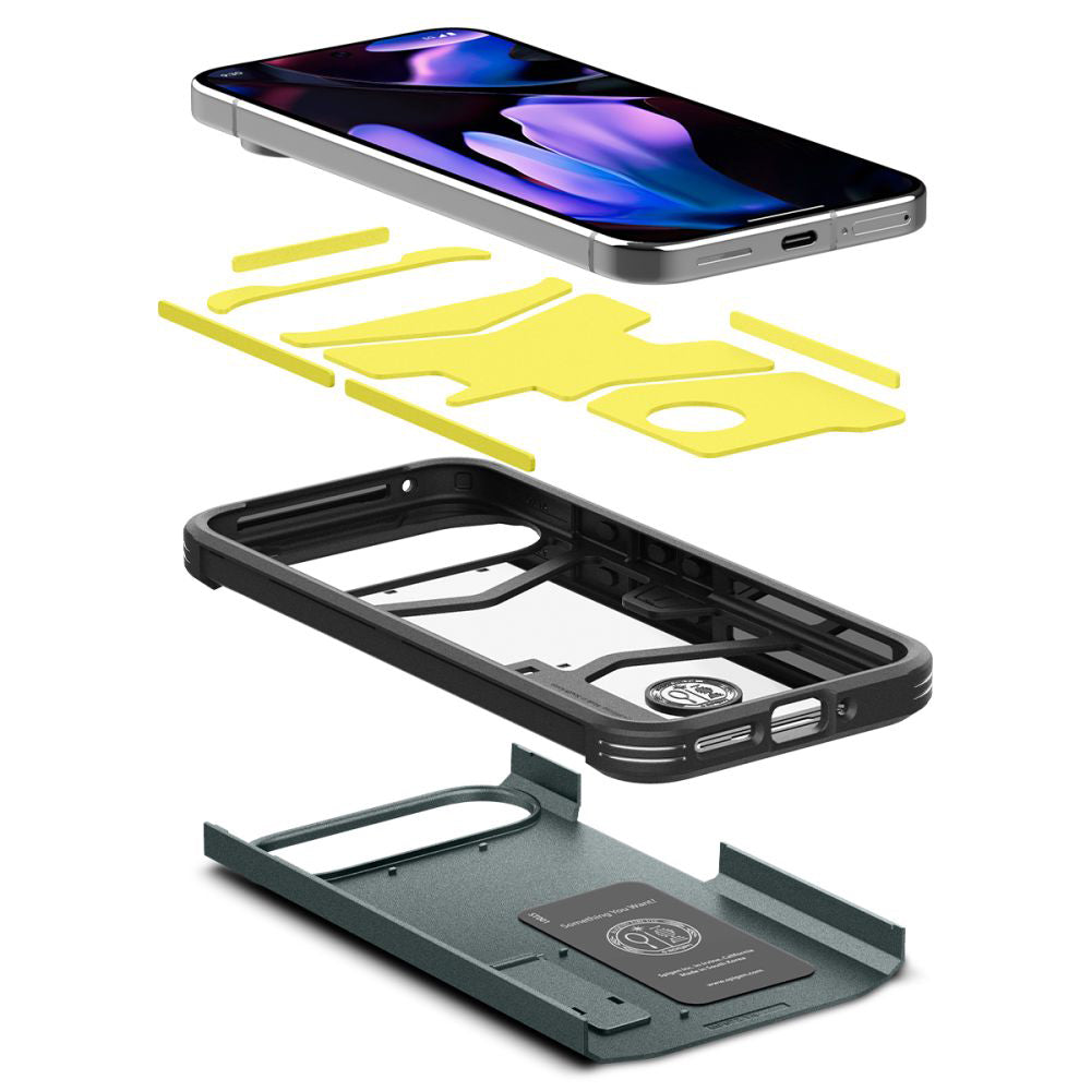 Case for Google Pixel 9 Pro XL, Spigen, Tough Armor, Green