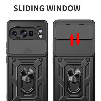 Case for Google Pixel 9 Pro XL, Techsuit, CamShield, Pink