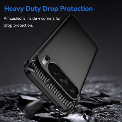 Case for Google Pixel 9 Pro XL, Techsuit, Carbon, Black