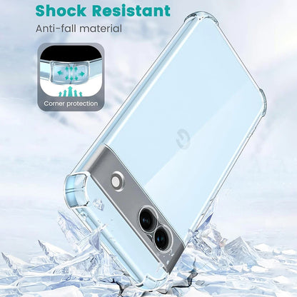 Case for Google Pixel 9, Techsuit, Shockproof Clear, Transparent
