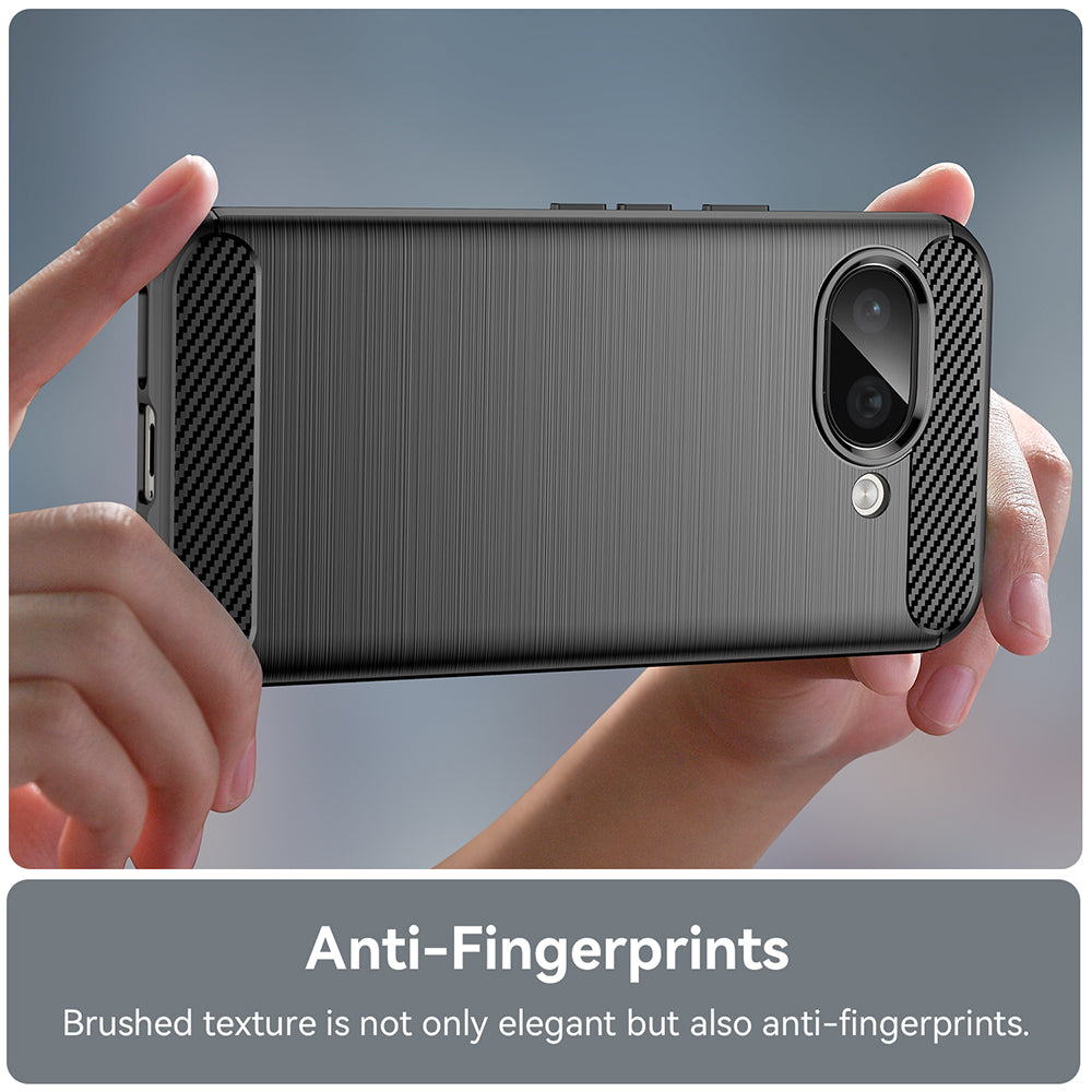 Case for Google Pixel 9a, Techsuit, Carbon, Black