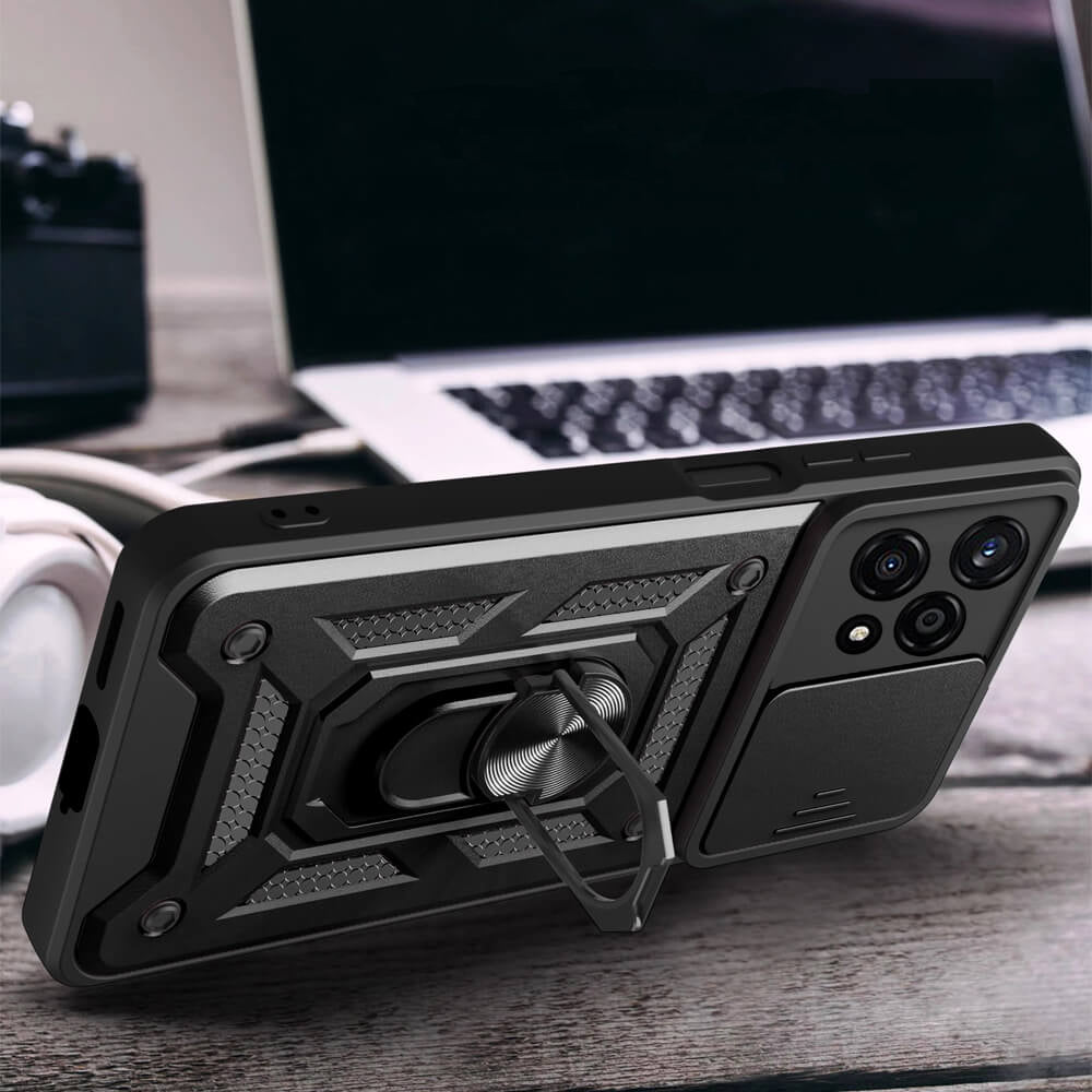 Case for Honor 200 Lite, Techsuit, CamShield, Blue