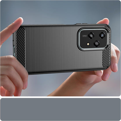 Case for Honor 200 Lite, Techsuit, Carbon, Blue