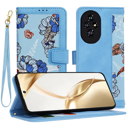 Case for Honor 200, Techsuit, FlipCraft, Blue
