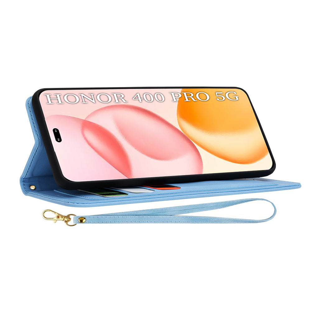 Case for Honor 400 Pro, Techsuit, FlipCraft, Blue