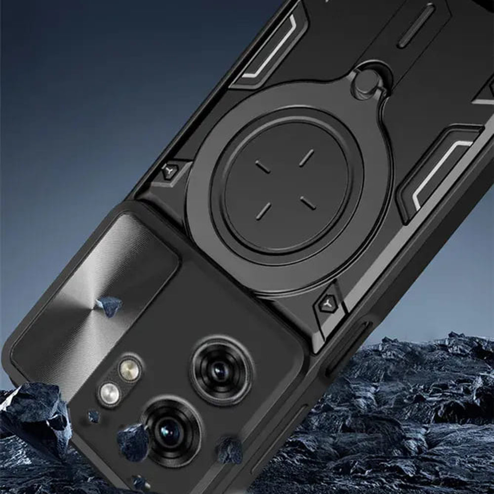 Case for Honor 400 Smart 4G / X7d 4G / 400 Smart 5G, Techsuit, CamGuard Pro, Red