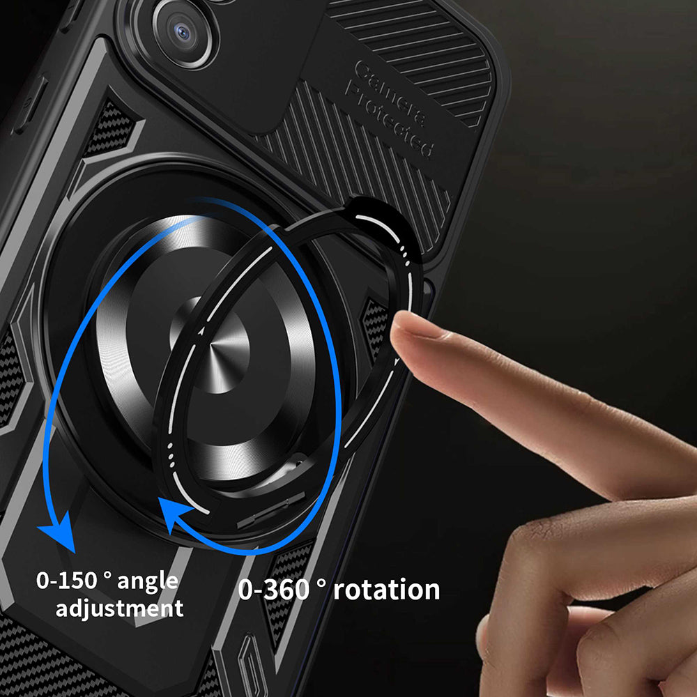 Case for Honor 400 Smart 4G / X7d 4G / 400 Smart 5G, Techsuit, RuggedCam, Purple