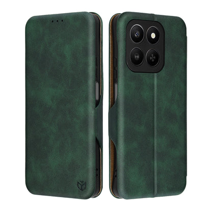 Case for Honor 400 Smart 4G / X7d 4G / 400 Smart 5G, Techsuit, Safe Wallet Plus, Green