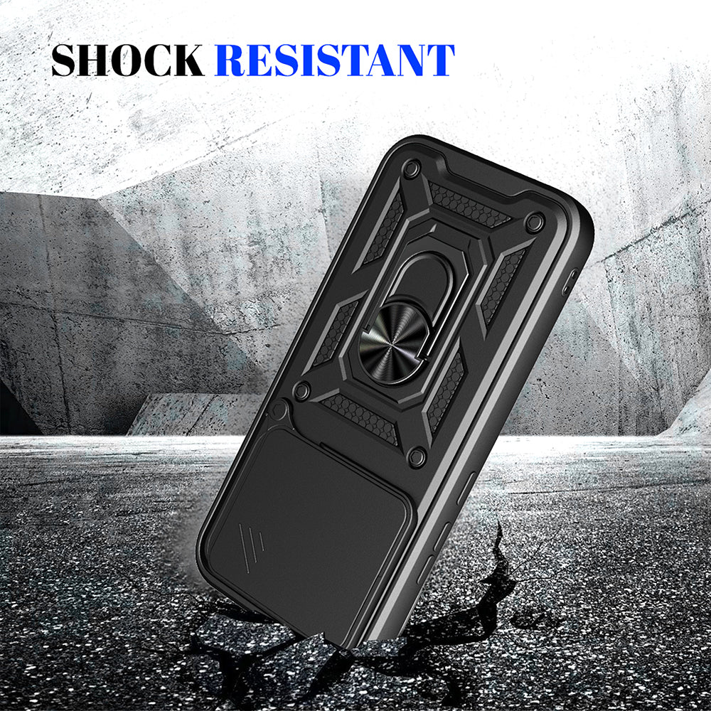Case for Honor 600 Lite, Techsuit, CamShield, Gold