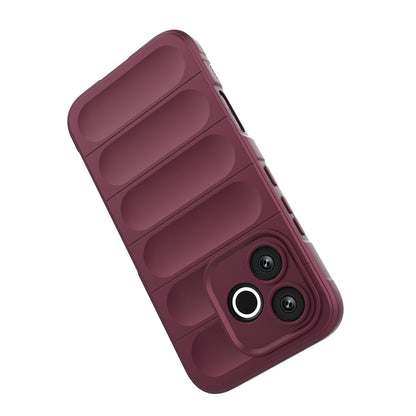 Case for Honor 600 Lite, Techsuit, Magic Shield, Burgundy
