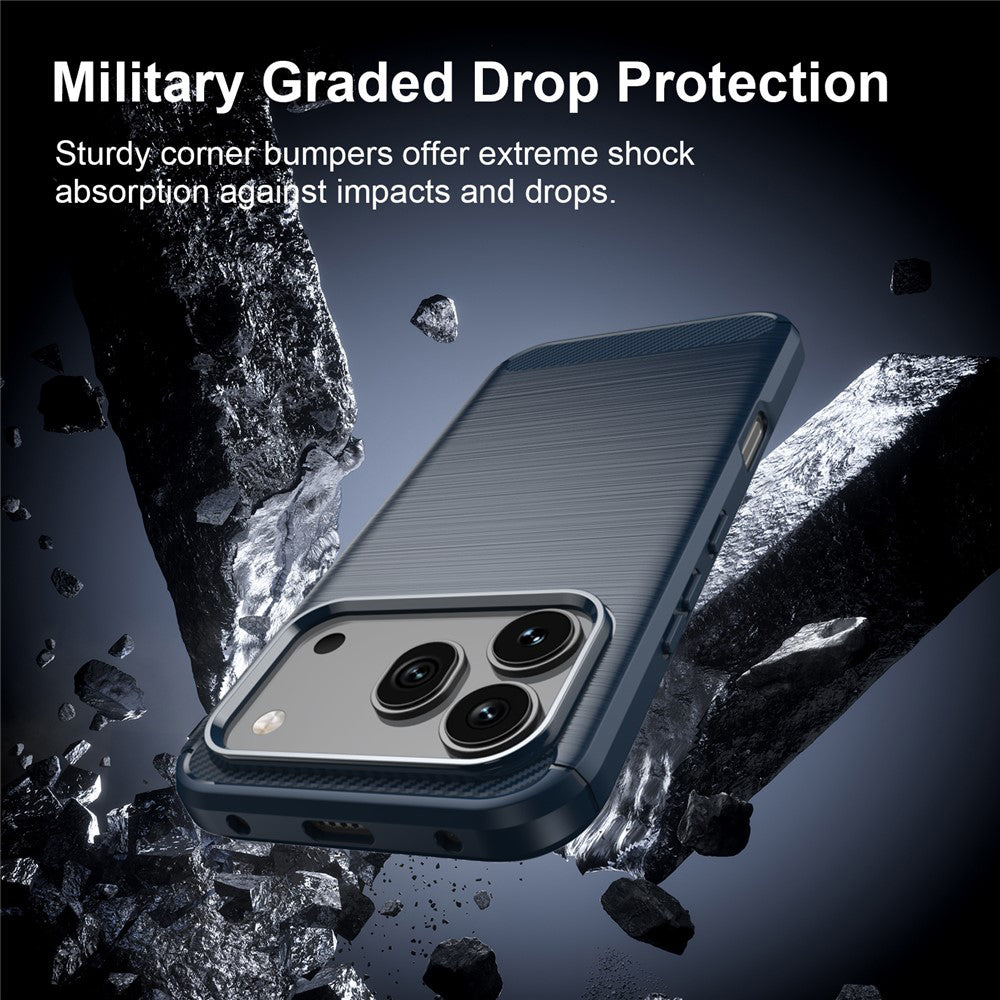 Case for Honor 600 Pro / 600, Techsuit, Carbon, Blue