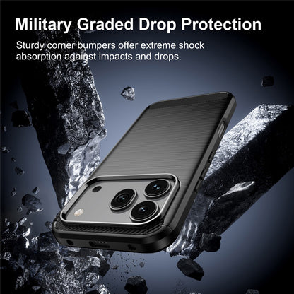 Case for Honor 600 Pro / 600, Techsuit, Carbon, Black