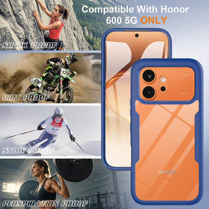 Case for Honor 600 Pro / 600, Techsuit, ColorVerse 360, Blue