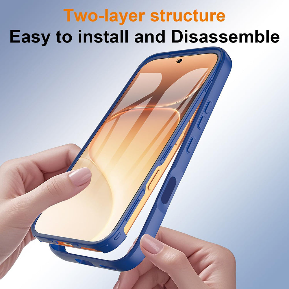 Case for Honor 600 Pro / 600, Techsuit, ColorVerse 360, Blue