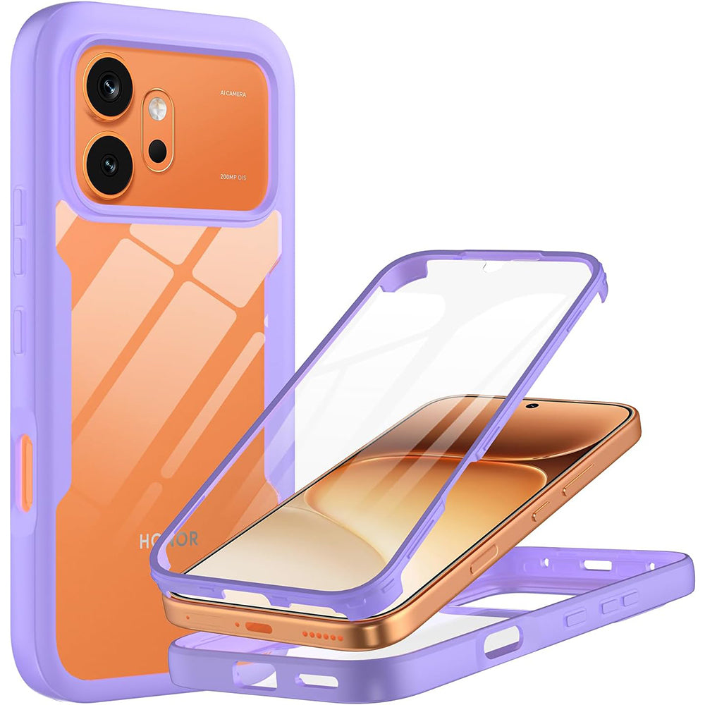 Case for Honor 600 Pro / 600, Techsuit, ColorVerse 360, Purple