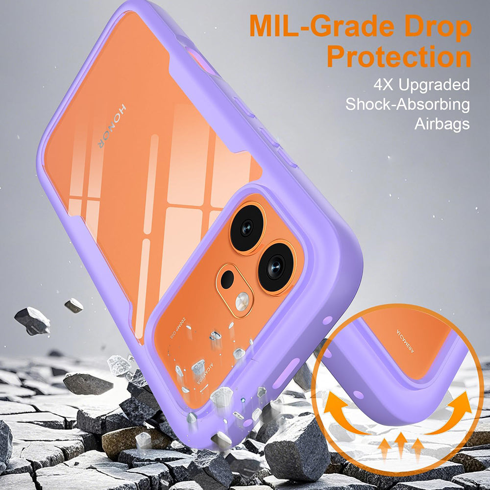 Case for Honor 600 Pro / 600, Techsuit, ColorVerse 360, Purple
