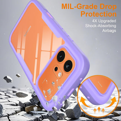 Case for Honor 600 Pro / 600, Techsuit, ColorVerse 360, Purple