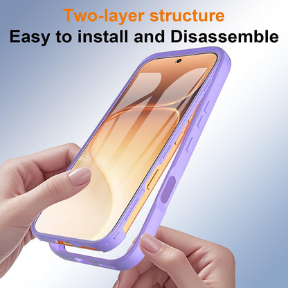 Case for Honor 600 Pro / 600, Techsuit, ColorVerse 360, Purple