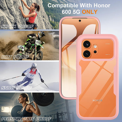 Case for Honor 600 Pro / 600, Techsuit, ColorVerse 360, Pink